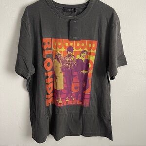 Junk Food Blondie Graphic T-Shirt Tee Gray Size XL NWT
